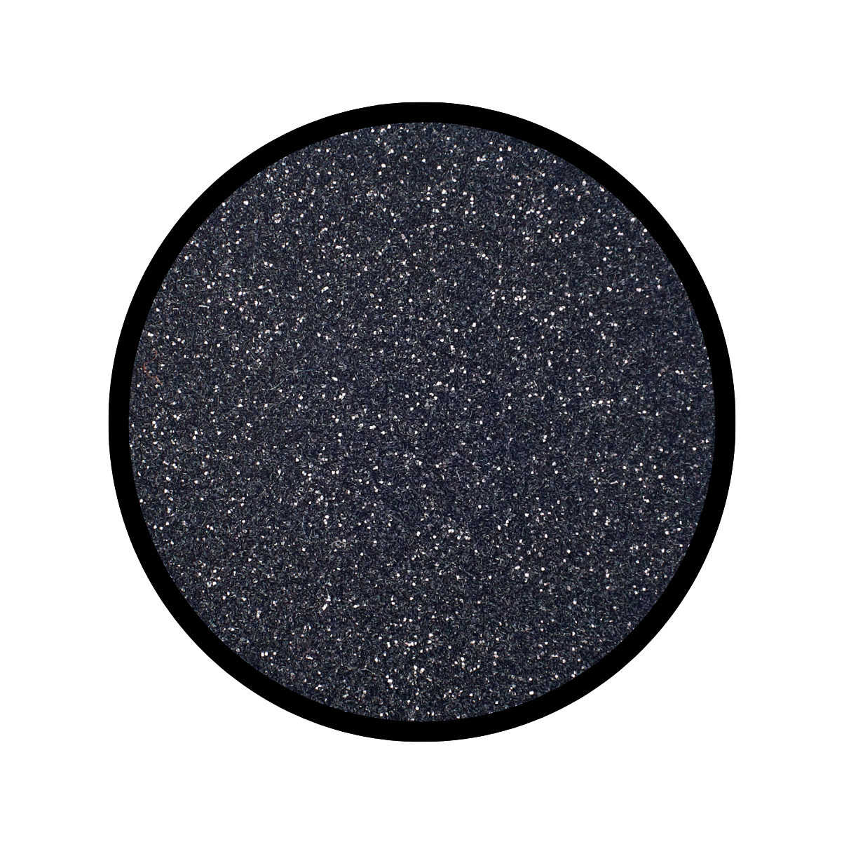 Black Glitter Makeup