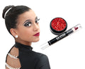 Smudge Proof Cranberry Lip Pencil + Red Glitter Lip