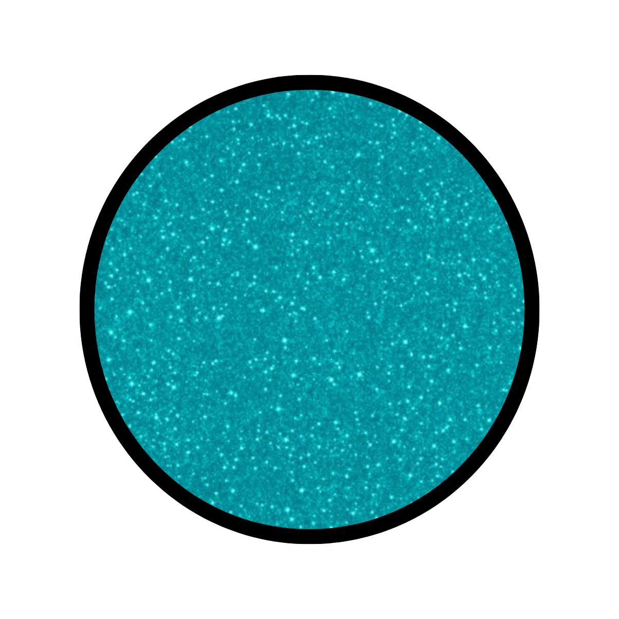 Columbia Blue Glitter Makeup