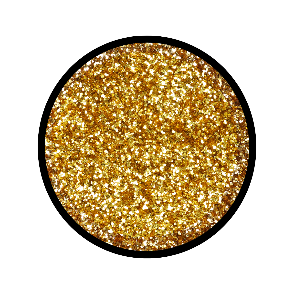 Gold Glitter Makeup