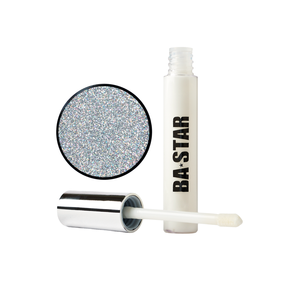 Holo Silver Glitter + Stik It Glue Primer & Base (2 Pc)