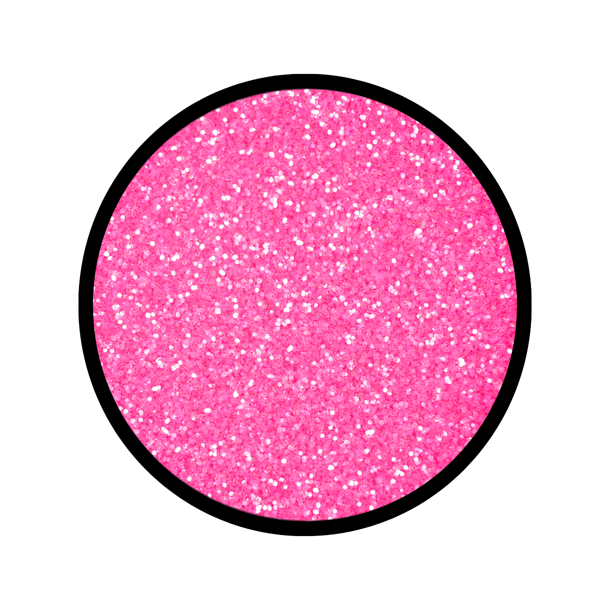 Hot Pink Glitter Makeup