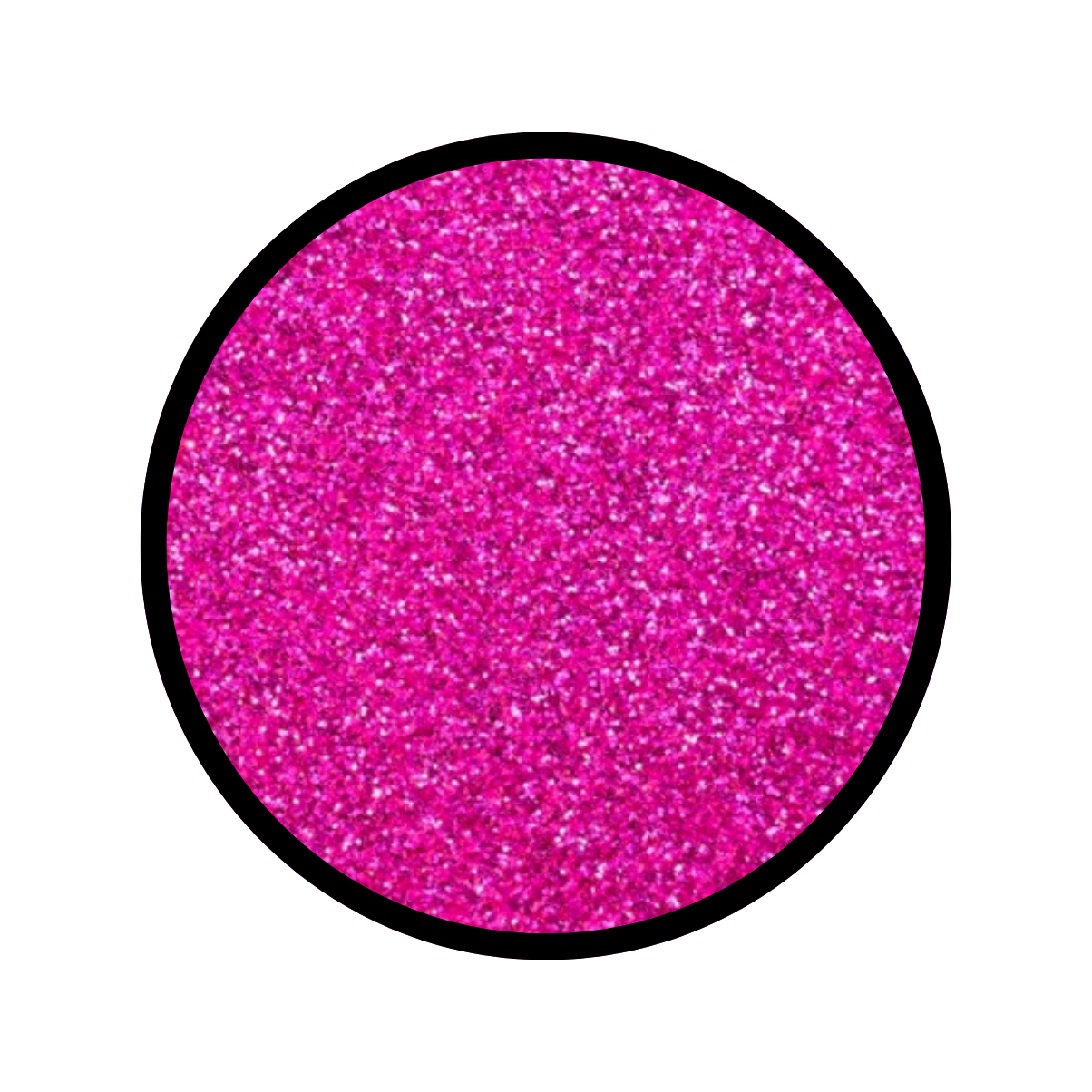 Magenta Glitter Makeup